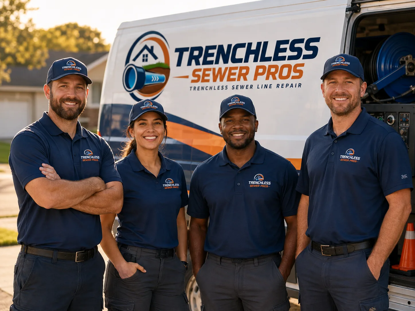 Trenchless Sewer Repair company in Hope, MN